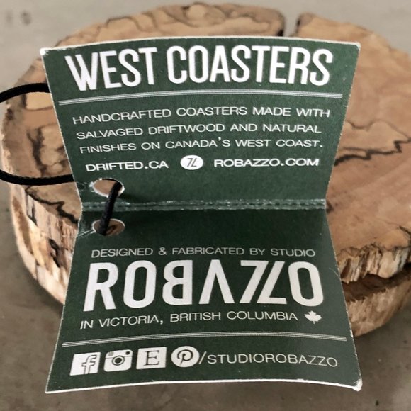 A set of Driftwood Coasters from Strange Fellows - Picture 13 of 16